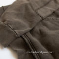 Mens Cotton Vintage Wash Hoodies Pullover Tertekan